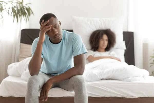 Man upset about ED symptoms Teddington
