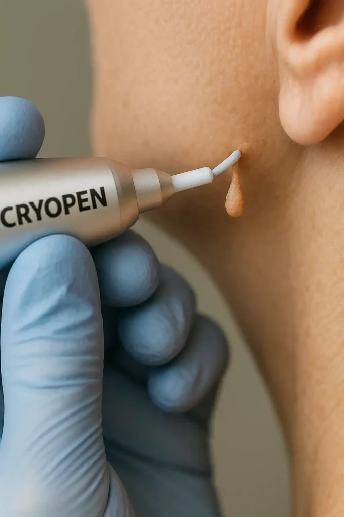 Cryopen for skin tags removal Teddington speak to our team today!