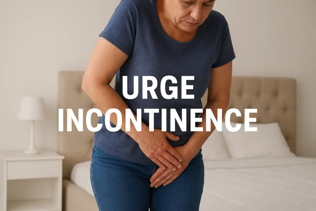 how to manage urge incontinence Teddington symptoms