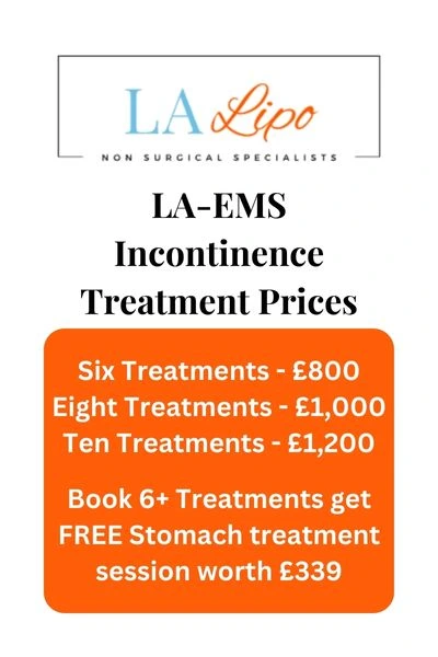 LA-EMS Incontinence Treatment Prices Teddington